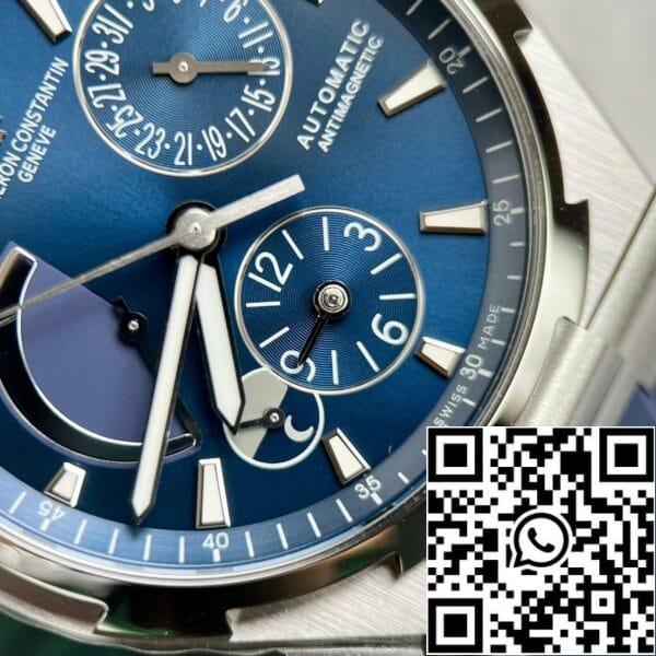 z5296265530167 3bb052dbd63736caefcfcd2ec17cec6c Vacheron Constantin Overseas 47450/000W-9511 TWA Factory 1:1 Best Edition Blue Dial Rubber Strap