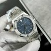 z5300192504751 b80f2bfcb3a766a845a616038a182eb6 Audemars Piguet Royal Oak 67651IP.ZZ.1261IP.01 1:1 Best Edition ZF Factory Quadrante blu Lunetta in moissanite