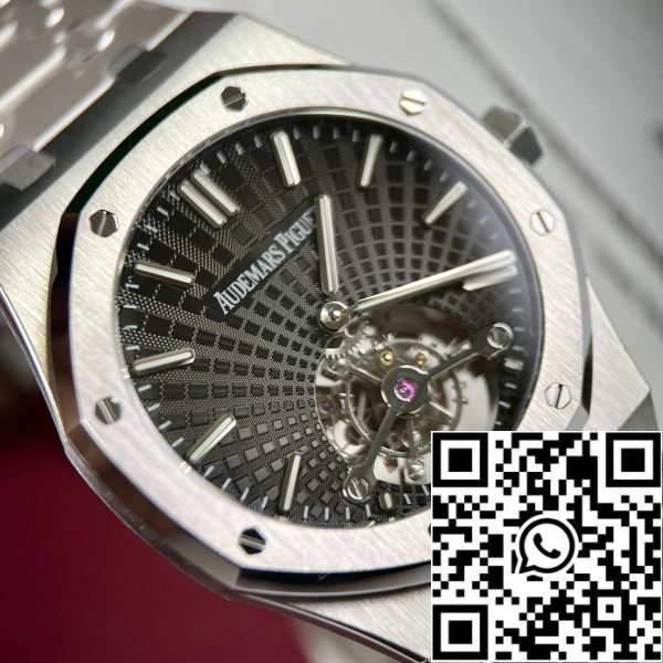 z5300210456327 dff05121e296dacf2dd2c894e8eca81b Audemars Piguet Royal Oak Tourbillon 26510PT.OO.1220PT.01 1:1 Beste Editie R8 Fabrieks Grijze Wijzerplaat