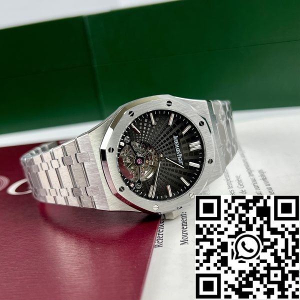 z5300210476372 99aca81397e52b03eeadd81879e482dc Audemars Piguet Royal Oak Tourbillon 26510PT.OO.1220PT.01 1:1 Mejor Edición R8 Factory Esfera Gris