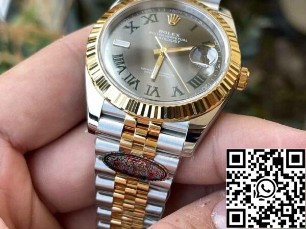 z5331929614426 d2dfcc45d9f3b85fb13a9343eaea45a8 Rolex Datejust M126333-0020 1: 1 Най-доброто издание Чиста фабрика 41 мм Уимбълдън набиране