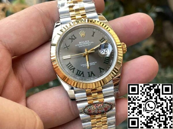 z5331929780923 3fb0f0fa72d9f28d9af8209a39170082 Rolex Datejust M126333-0020 1: 1 Най-доброто издание Чиста фабрика 41 мм Уимбълдън набиране