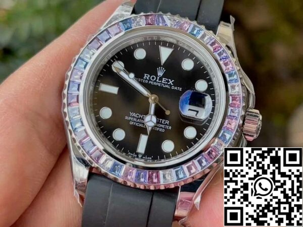 z5331941224850 efbb28db38d03bbbecbd7bae80539c4c e115aecd b7ec 4d3f 9974 229080ccfbac Rolex Yacht Master 40 M126679SABR-0002 1:1 Best Edition KF Factory