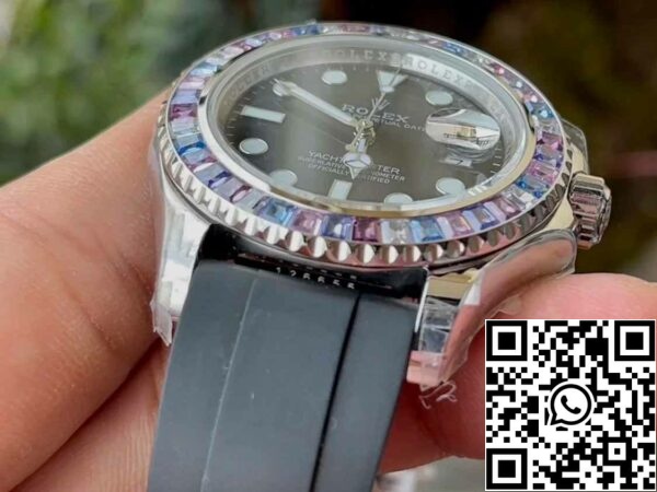 z5331941434831 06d1da313d38730f265dd6ab5b580f7f 10d729d5 c579 4c93 92d6 8c9b12dfec44 Rolex Yacht Master 40 M126679SABR-0002 1:1 Best Edition KF Factory