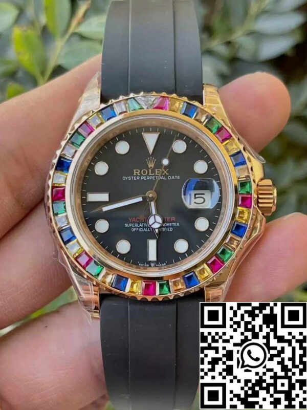 z5331943444928 3c18e9c149631332abada082728f9d5e 619d6383 b0dd 4beb 9403 9c80738a7992 Rolex Yacht Master 40 116695SATS 1:1 Best Edition KF Factory