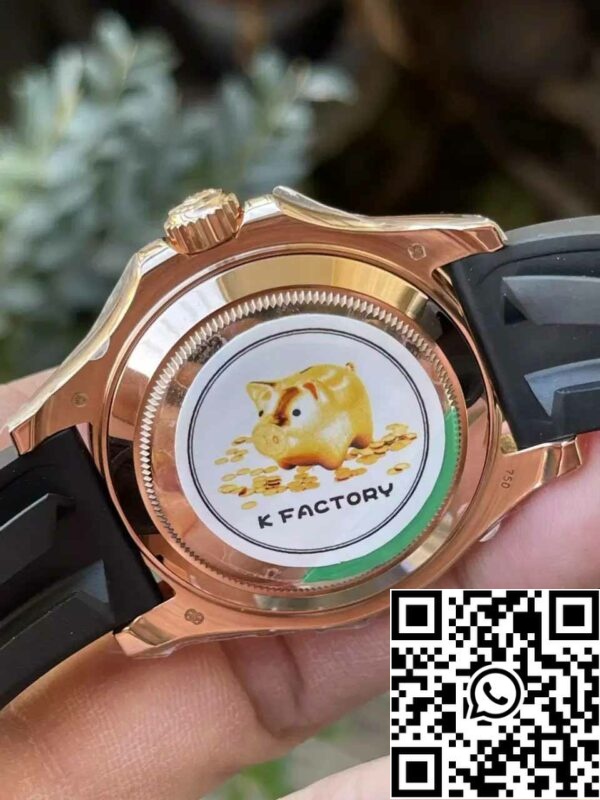 z5331944375738 b8e649a5f3cf6b4d765192a963eae483 fb41d14a 737a 466b 910c 36b86e405c4f Rolex Yacht Master 40 116695SATS 1:1 Paras painos KF Factory