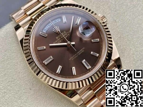 z5332998711876 f395c3d2d869147ff806bde223c67934 Rolex Day Date 40 M228235-0003 Chocolade Wijzerplaat 1:1 Beste Editie AR Fabrieks 3255 Beweging