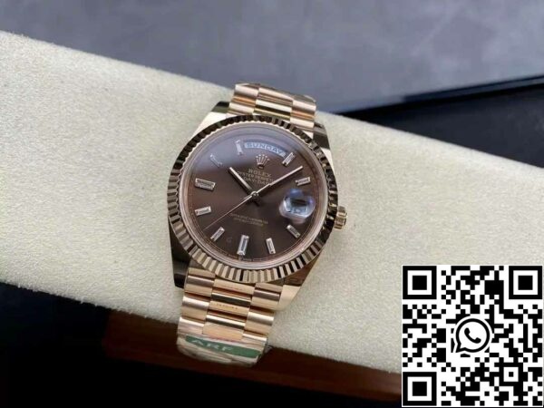 z5332998951360 2da893c2fb40341cc07603d54752f90a Rolex Day Date 40 M228235-0003 Chocolate Dial 1:1 Best Edition AR Factory 3255 Mechanizm