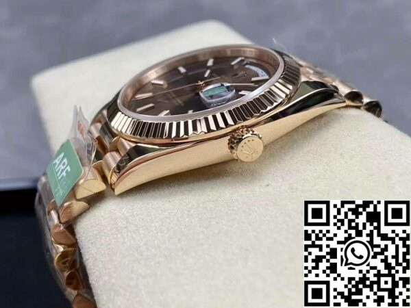 z5333001166307 fe8b74780bcfa668e16f8c203b28f496 Rolex Day Date 40 M228235-0053 Chocolate Dial 1:1 Best Edition AR Factory 3255 Uhrwerk