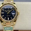 z5333002961595 a651d0f1c4bf5a2657dd233bce3478f7 Rolex Day Date 40 M228238-0004 Μαύρο καντράν 1:1 Best Edition AR Factory 3255 Movement