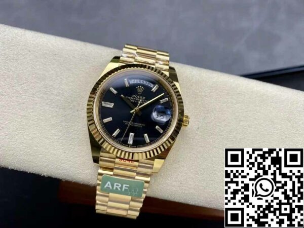 z5333003407771 07b518f772044f73f4648979bc2210ef Rolex Day Date 40 M228238-0004 Черный циферблат 1:1 Лучшее издание AR Завод 3255 механизм