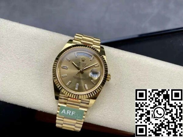 z5333005646480 2418bcc21b4d2c2947e90b4966dcb66b Rolex Day Date 40 M228238-0005 Cadran din aur galben 1:1 Cea mai bună ediție AR Factory 3255 Movement