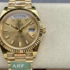 z5333006579568 96235d5cf14087522ddca2b4e91ef670 Rolex Day Date 40 M228238-0003 Жълто злато Dial 1:1 Най-добро издание AR Фабрика 3255 Движение