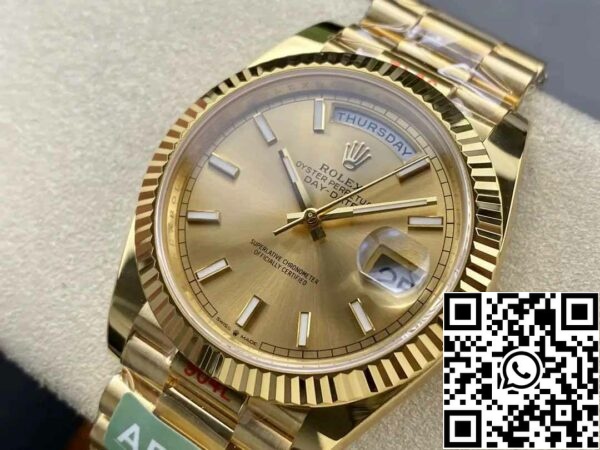 z5333006894910 54e7bd919e806893d765d1c46b0a4a6a Rolex Day Date 40 M228238-0003 Gelbgold Zifferblatt 1:1 Best Edition AR Factory 3255 Uhrwerk