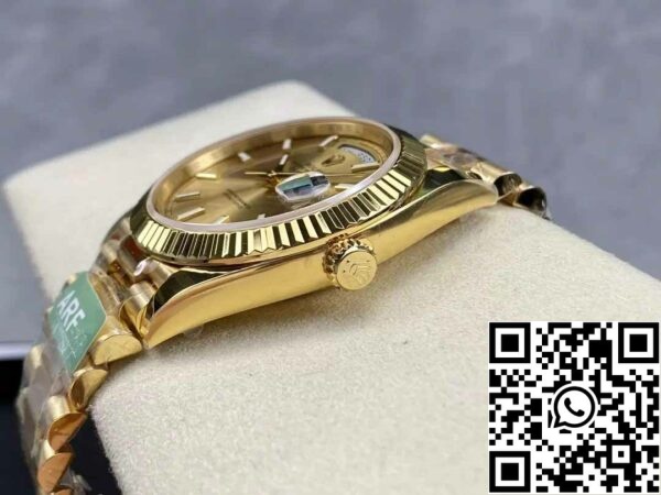 z5333007391596 74463b8f4510f1942c38d0e381fd96f3 Rolex Day Date 40 M228238-0003 Κίτρινο χρυσό καντράν 1:1 Best Edition AR Factory 3255 Movement