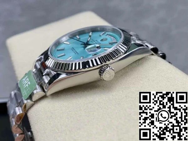 z5333019164149 391050e77dfbc8dcc48078c123e5e5a7 Rolex Day Date 40 M228236-0018 Tiffany Dial 1:1 Best Edition AR Factory 3255 Movement