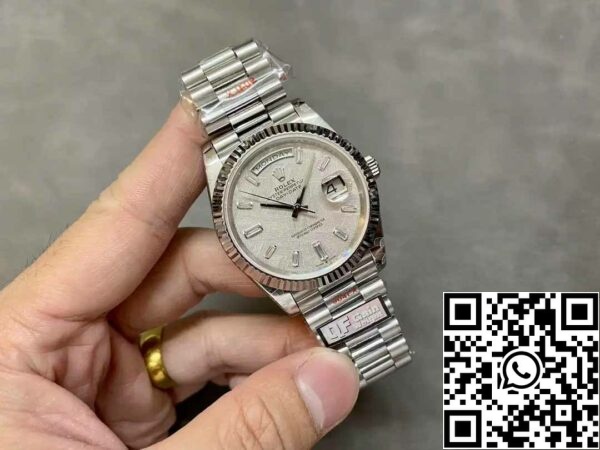 z5336669361180 06e1117dceade4dce4881503ca865e4c Rolex Day Date 40 M228236-0011 Метеорит Бриллиантовый Циферблат1:1 Лучшее издание QF Завод 183 грамма