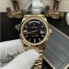 z5337726978628 ef2164adeeab972c17f5b7866f4d5492 Rolex Day Date 40 M228238 -0004 Черный бриллиантовый циферблат 1:1 Best Edition GM Factory V3 Противовес Версия