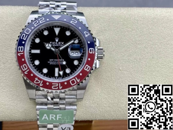 z5348234954376 417cdbf6c464a1639124ed7a7520a39f Rolex GMT Master II M126710BLRO-0001 Pepsi 1:1 Best Edition from AR Factory V3 Aggiornamento