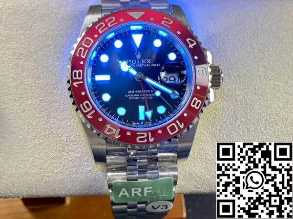 z5348235925521 7a471c89fac3b33bda10bcbb5b8a70fc Rolex GMT Master II M126710BLRO-0001 Pepsi 1:1 Best Edition from AR Factory V3 Upgrade