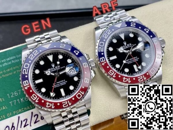 z5348236023748 7ffa4d26181ddbfef91c2deb06a10aa8 Rolex GMT Master II M126710BLRO-0001 Pepsi 1:1 Best Edition from AR Factory V3 Upgrade