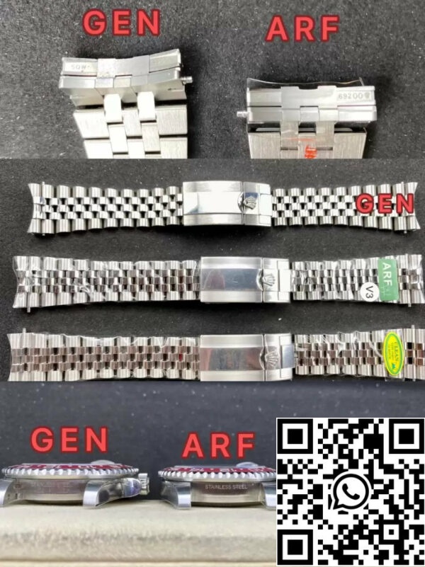 z5348236518347 0a5394f1332484b5c66242a9e57b595b Rolex GMT Master II M126710BLRO-0001 Pepsi 1:1 Mejor Edición de AR Factory V3 Actualización