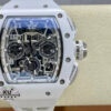 z5348306708428 011ad4edfa2e2f917b0d849bd2a65407 Richard Mille RM11-03 Mejor Edición KU+ Fábrica [KV - V5] Versión Blanco Carbono