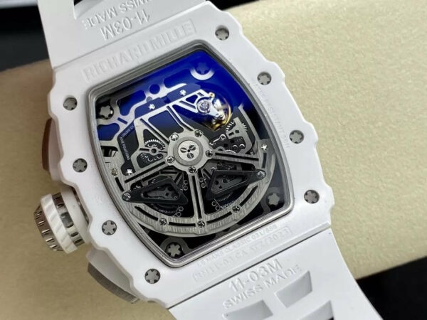 Z5348306952525 4F3DC99776A557A9EB432CA5D5641CDA Richard Mille RM11-03 베스트 에디션 KU+ 팩토리 [KV - V5] 버전 화이트 카본