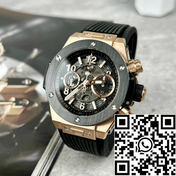 z5348779159825 b4399c37d99fc91e1e13d730fd88d195 Hublot Big Bang Unico 441.OM.1181.RX 42mm 1:1 Najlepsza edycja BBF Fabryczny pasek gumowy