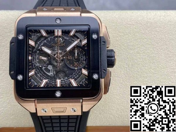 z5348935924533 0cdf742b953a2ca44629a56f0d88c3d9 Hublot SQUARE BANG UNICO 821.OM.0180.RX 1:1 Най-добро издание BBF Фабрика