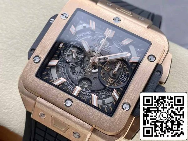 z5348938532252 05fb5cf9b131e1de820eaef8d50c8663 Hublot SQUARE BANG UNICO 821.OX.0180.RX 1:1 Best Edition BBF Fabriek