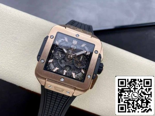 z5348938735499 f9c17fc2ce5f88441cb26dfa4102d7c2 Hublot SQUARE BANG UNICO 821.OX.0180.RX 1:1 Най-добро издание BBF Фабрика