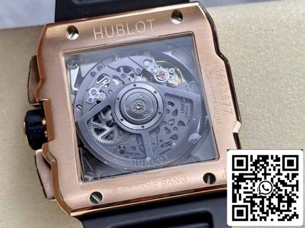 z5348939387488 6dc991102663eb8657ad22334cae1a1e Hublot SQUARE BANG UNICO 821.OX.0180.RX 1:1 Best Edition BBF Factory