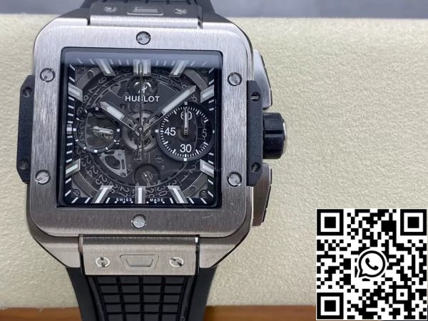 z5348942130252 3c1fbcb590443b65e450f974d8876cf5 Hublot SQUARE BANG UNICO 821.NX.0170.RX 1:1 Най-добро издание BBF Фабрика