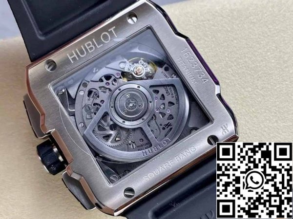 z5348943310247 5f1a16d0c3b6ac009c6c938be3e55903 Hublot SQUARE BANG UNICO 821.NX.0170.RX 1:1 Best Edition BBF Fabrik