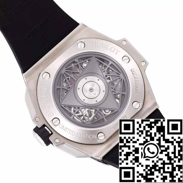 z5348961405888 6dcc61c222fe2b5760d26e59f0fa9533 Hublot Big Bang Sang Bleu 418.NX.2001.RX.MXM20 1:1 Best Edition BBF gyári fehér szíjjal