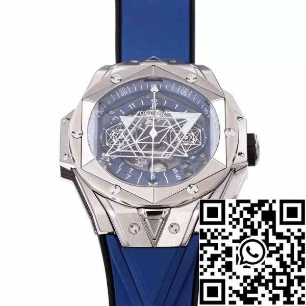 z5348962344833 87c123ad499c1de2cad0f9d21134f2f5 Hublot Big Bang Sang Bleu 418.NX.5107.RX.MXM20 1:1 Best Edition BBF Factory Blue Strap