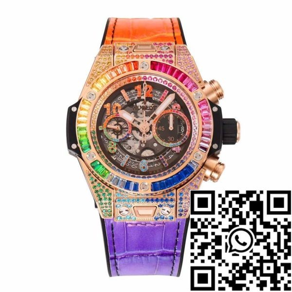 z5349269232419 1b96fee1c9c29a9bf121d8dcdbc78466 Hublot Big Bang King Gold Regenbogen 411.OX.9910.LR.0999 1:1 Best Edition BBF Fabrik