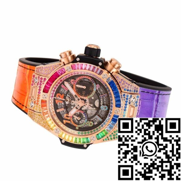 z5349270138901 8212296d17de1d560fc68b646be3997f Hublot Big Bang King Gold Rainbow 411.OX.9910.LR.0999 1:1 Най-добро издание BBF Factory