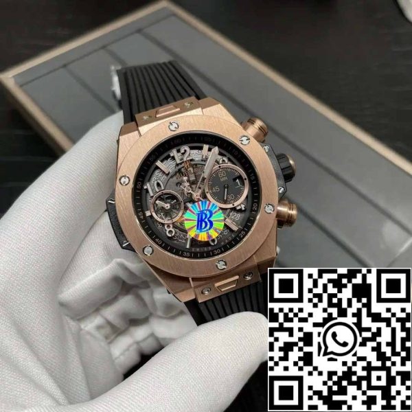 z5349568037636 0486f736acada8074cc63f5f49351e49 Hublot Big Bang Unico King Gold 421.OX.1170.RX 1:1 Best Edition BBF Factory Grey Dial