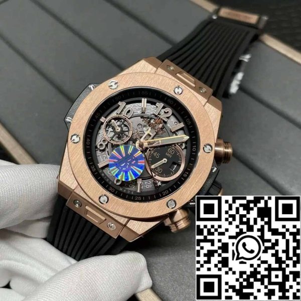 z5349568374505 9fec56d4953cba24d24f4aee3d68aee7 Hublot Big Bang Unico King Gold 421.OX.1170.RX 1:1 Best Edition BBF Factory Grey Dial