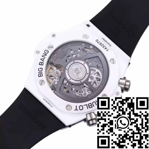 z5349670618701 804eb3d2b8ff6c8462f4863e4436560e Hublot Big Bang Unico Ceramic 441.HX.1171.RX 1:1 Best Edition BBF Factory Λευκό κεραμικό