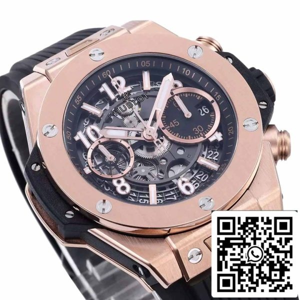 z5349678627171 d9c0fb61cce21ec6d79a6ef9fdea3e2b Hublot Big Bang Unico Titanio 441.OX.1181.RX 1:1 Mejor Edición BBF Factory