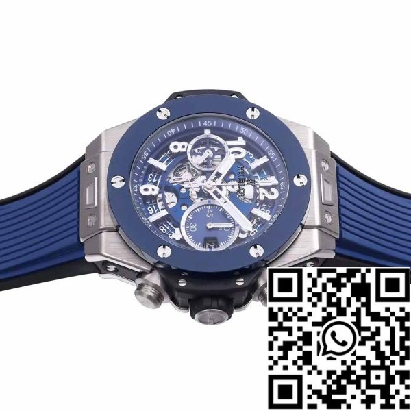 z5349680276592 f2ed644573ebf7a9903c5beb3d90d332 Hublot Big Bang Unico Titanium 441.NL.5171.RX 1:1 Best Edition BBF Factory Blue Strap Ceramic Lünette