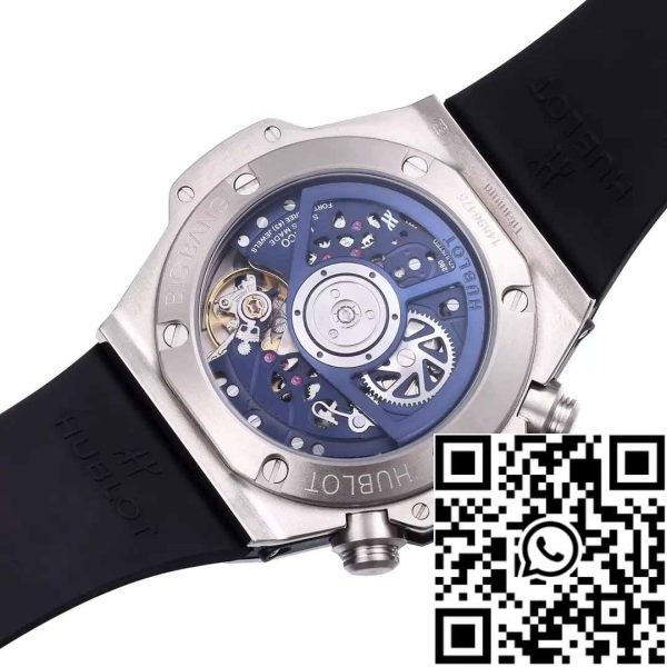 z5349680608264 2f28c4c6048a5f869d9283426db8e055 Hublot Big Bang Unico Titanium 441.NL.5171.RX 1:1 Най-добро издание BBF Фабрика Синя каишка Керамичен безел