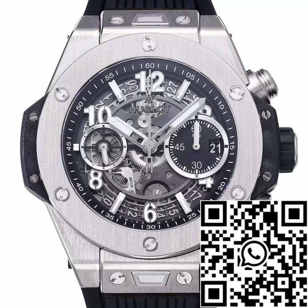 z5349682343619 17d566a4c4cf202cb59f4249f106affb Hublot Big Bang Unico Titanium 441.NX.1171.RX 1:1 Best Edition BBF Factory Fekete szíj