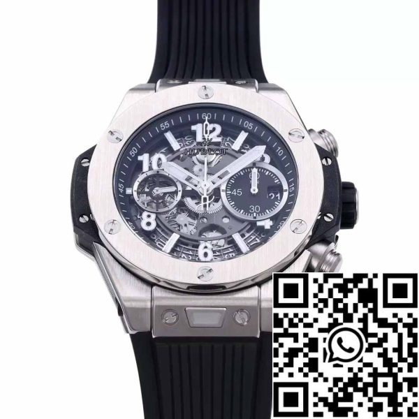 z5349682470139 32b9f080b53605a0ffa47218155ae368 Hublot Big Bang Unico Titanium 441.NX.1171.RX 1:1 Best Edition BBF Factory Musta hihna