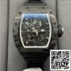 z535848488017234 ebe4b4b7276666bc7c7af828664646400a4854b5 RICHARD MILLE RM055 NTPT من ألياف الكربون 1:1 أفضل إصدار مصنع BBR [V3] حزام مطاطي أسود