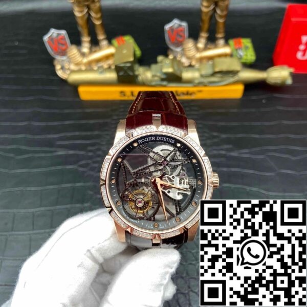 z5358542257570 dbccdae629817359d7be831f08ae162a Roger Dubuis Excalibur RDDBEX0393 1:1 Best Edition BBR Factory V3 Tourbillon Cadran Squelette