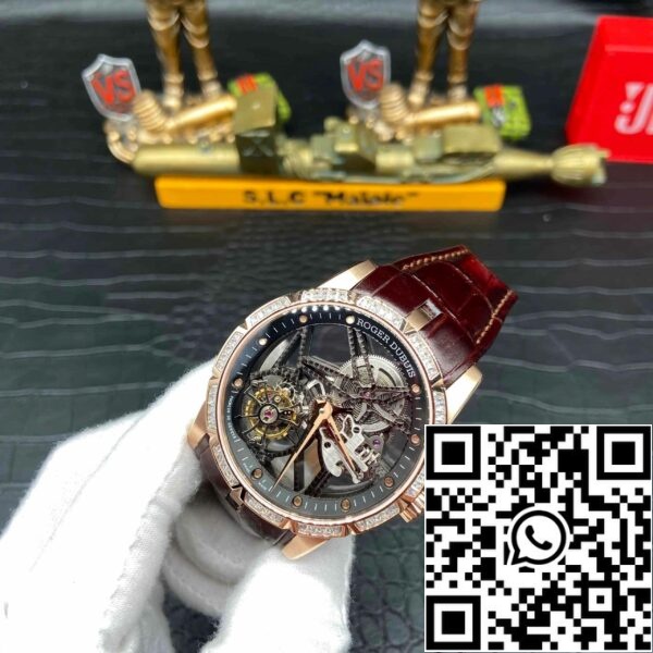 z5358542453429 19d0d779eac56abaeb3936b87e537e3c Roger Dubuis Excalibur RDDBEX0393 1:1 Best Edition BBR Factory V3 Tourbillon Cadran Squelette